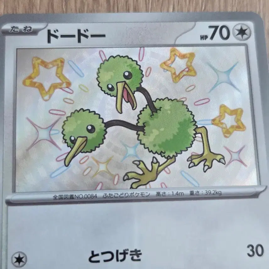 [BUNJANG] Japanese Edition Shiny Doduo Pokemon Card / 일판(일본판) 포켓몬카드 이로치 두두 (이로치 카드)