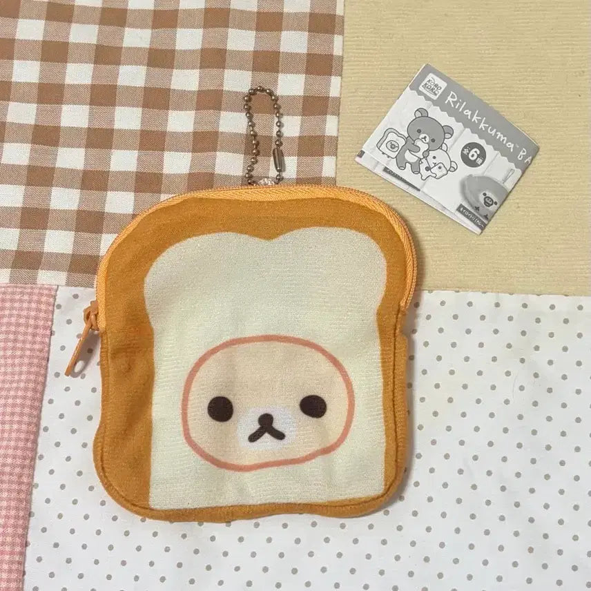 [BUNJANG] Rilakkuma Bread Bakery Pouch Gacha / 리락쿠마 식빵 베이커리 파우치 가챠