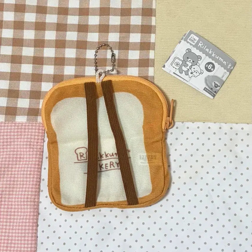 [BUNJANG] Rilakkuma Bread Bakery Pouch Gacha / 리락쿠마 식빵 베이커리 파우치 가챠