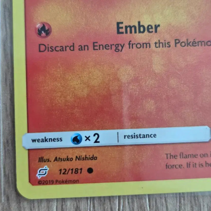 [BUNJANG] Pokemon TCG Sun &amp; Moon 2019 Charmander Card (North American Edition) / 영문(북미판) 포켓몬카드 썬앤문 2019년 파이리 카드