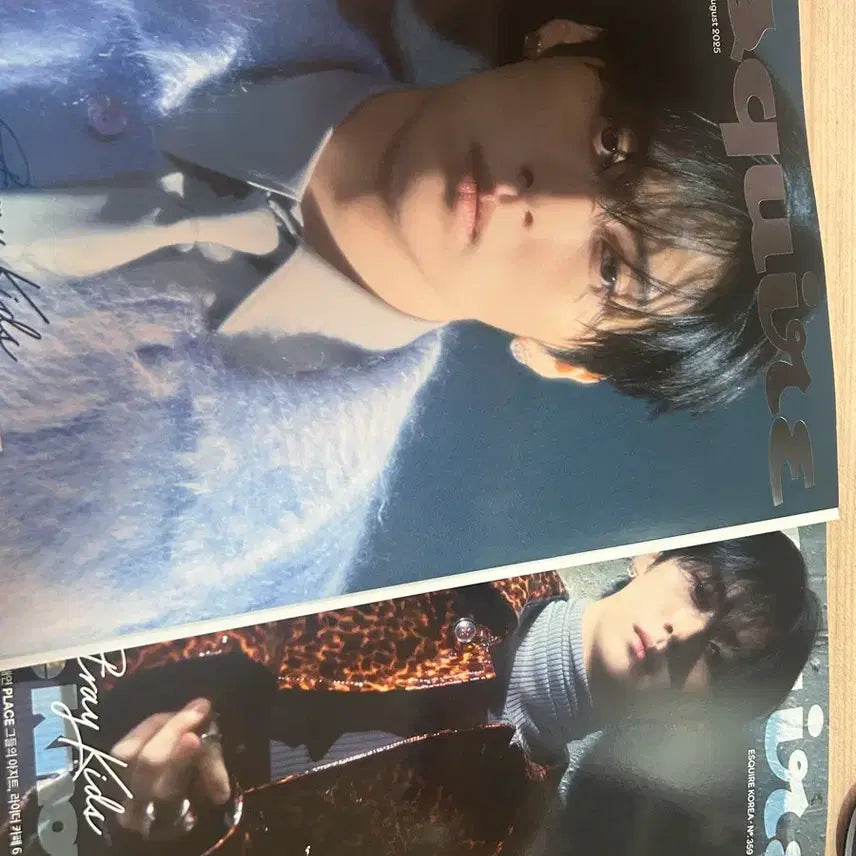 [BUNJANG] Stray Kids Lee Know Esquire Magazine Bundle Set / 스트레이키즈 리노 에스콰이어 잡지
