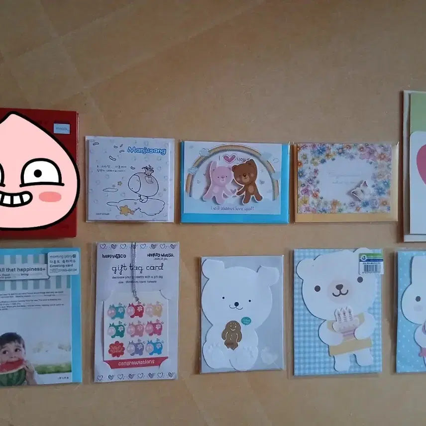 [BUNJANG] Vintage Mini Card Collection Set / 고전 미니 카드 총모음 세트 미개봉 새상품