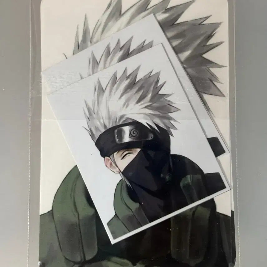 [BUNJANG] Sso Naruto Kakashi Proof Photo Set / 쏘님 sso 나루토 카카시 증사 포카 세트 증명사진 포토카드 비공굿