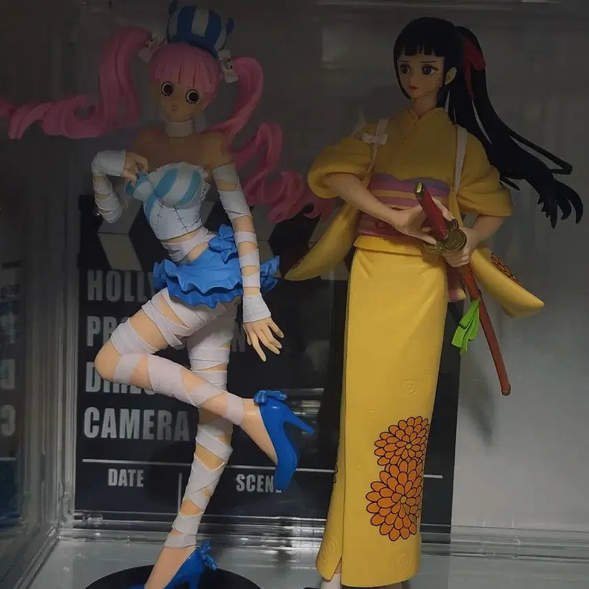 [BUNJANG] One Piece Perona &amp; O-Kiku Figure Set / 원피스 피규어 페로나 오키쿠 박스 o