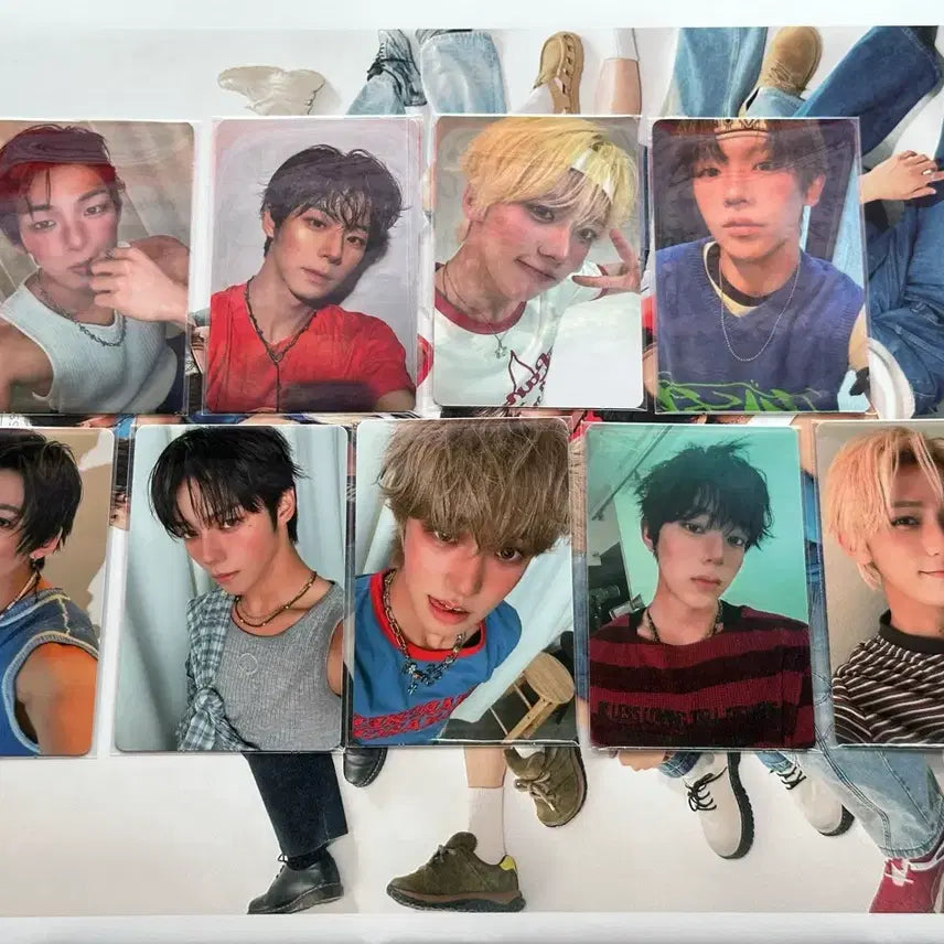[BUNJANG] AHOF The Star August Issue Selfie Photocard Set / AHOF 아홉 더스타 미공포 포카 세트 양도