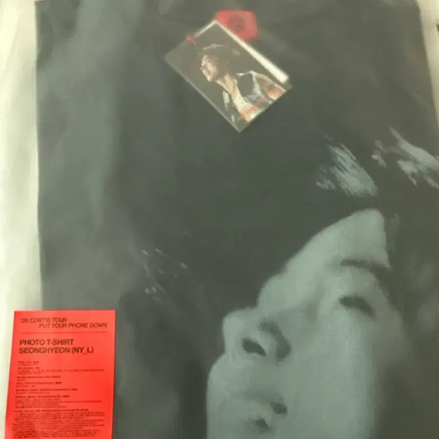 [BUNJANG] Cortis Seonghyeon Photo T-Shirt (Sealed) - Large / [미개봉] 코르티스 cortis 성현 포토 티셔츠 양도 Photo T-shirt L