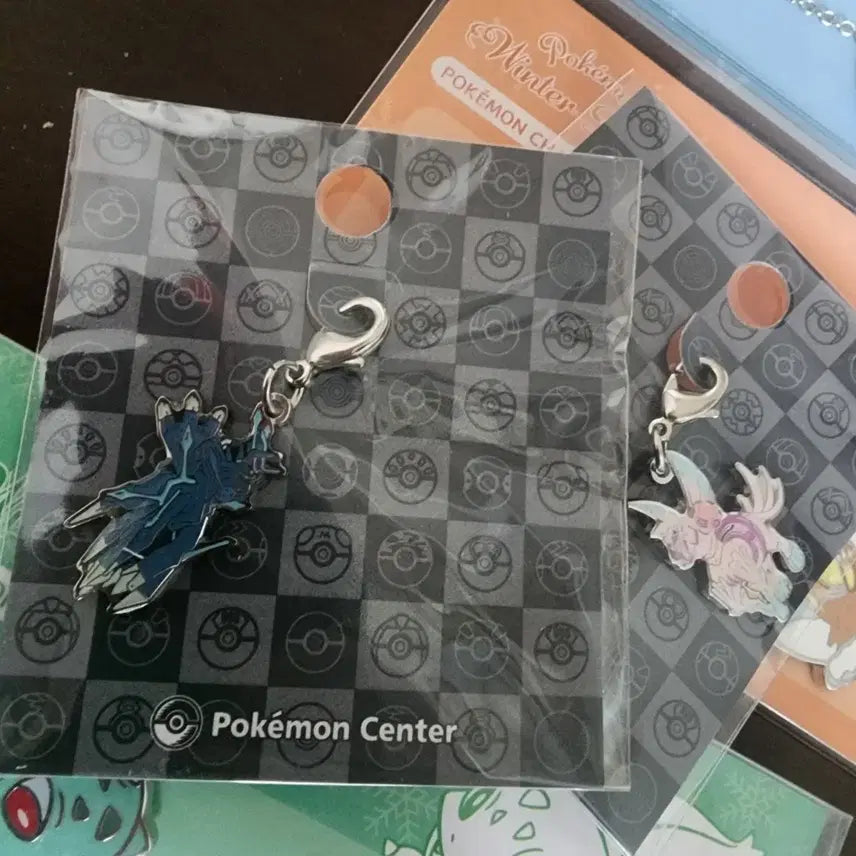 [BUNJANG] Pokemon Generation 1 Starters Chain Badge Set / 포켓몬 1세대 스타팅 포켓몬 체인 뱃지 3종 세트