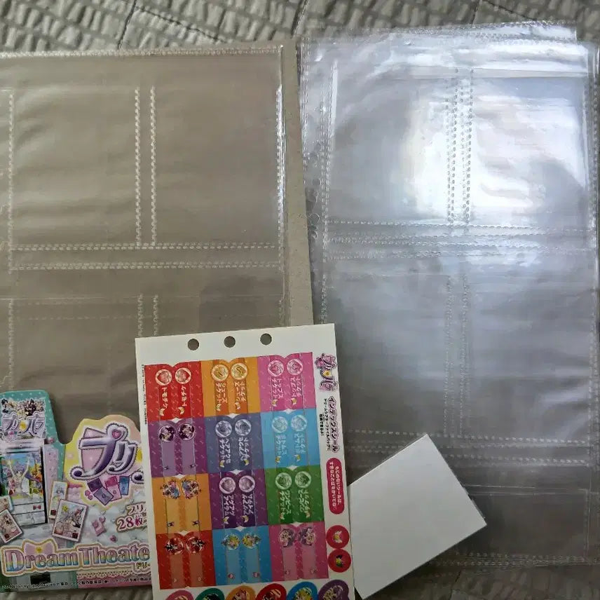 [BUNJANG] Pripara Dream Theater File Bag Refill Sheets / 프리파라 드림 극장 파일백 전용 리필 판매합니다! (미사용 3장, 사용 6장)