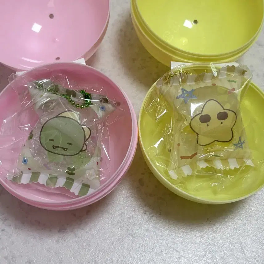 [BUNJANG] Pixelie Jjamt L Tta Jjamt L Tta Snack Bag Keychain Bundle Set / 픽셀리 잠뜰 과자봉지 키링 공룡 각별 일괄