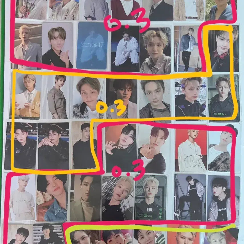 [BUNJANG] SEVENTEEN Photocard / 세븐틴 포카