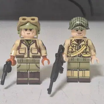 [BUNJANG] Mikkujikku Compatible Lego WWII US Soldiers (6 Figures) / (택포) 미꾸지꾸 레고호환 2차대전 미군