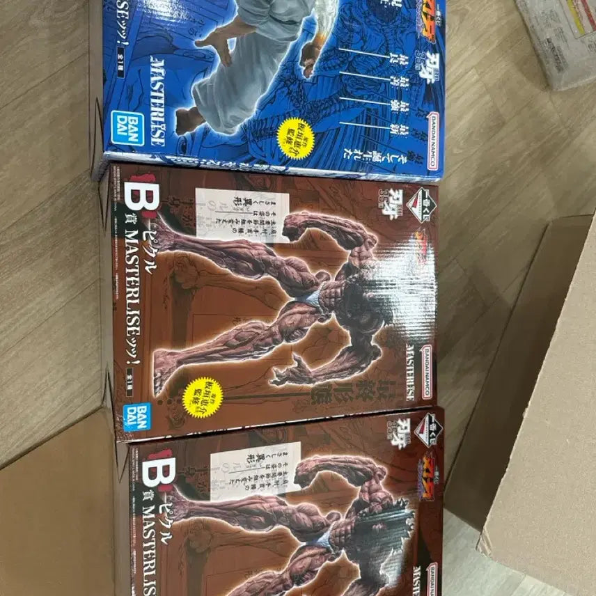 [BUNJANG] Baki Prize B Masterpiece Figures Set / 바키 B B C상