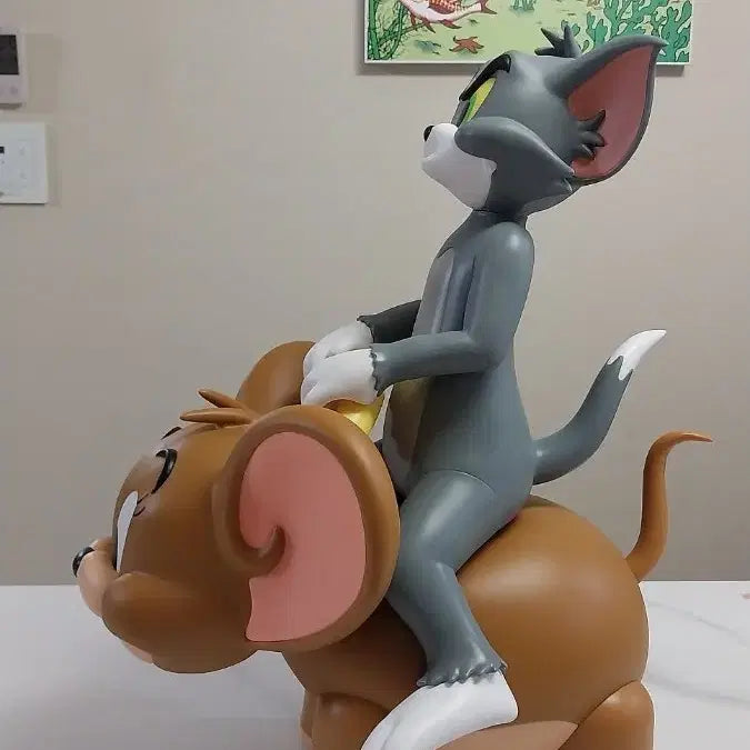 [BUNJANG] Soap Studio Tom and Jerry Piggyback Ride 700% Figure / 소프스튜디오 톰과 제리 피기백라이드 700% 피규어