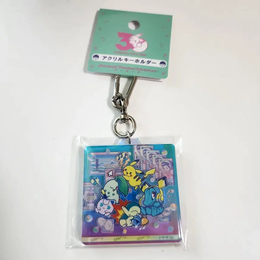 [BUNJANG] Pokemon 30th Anniversary Hoenn Region Acrylic Keyring / 포켓몬 30주년 호연지방 아크릴 키링