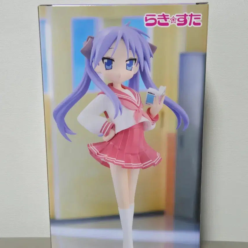 [BUNJANG] FURYU Lucky Star Kagami Hiiragi Trio Figure (Sealed) / (미개봉) 후류 러키스타 럭키스타 히이라기 카가미  피규어 Trio