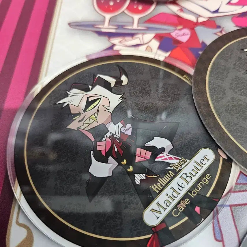 [BUNJANG] Heluva Boss Animate Pop-up Striker Acrylic Coaster / 헬루바보스 애니메이트 팝업 스트라이커 아크릴 코스터