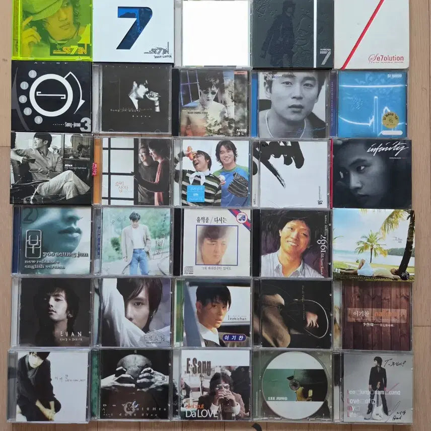 [BUNJANG] Various Artists K-Pop CDs Collection / 가요CD6 세븐 성진우 유승준 유익종 에반 이기찬 윤종신 유리상자