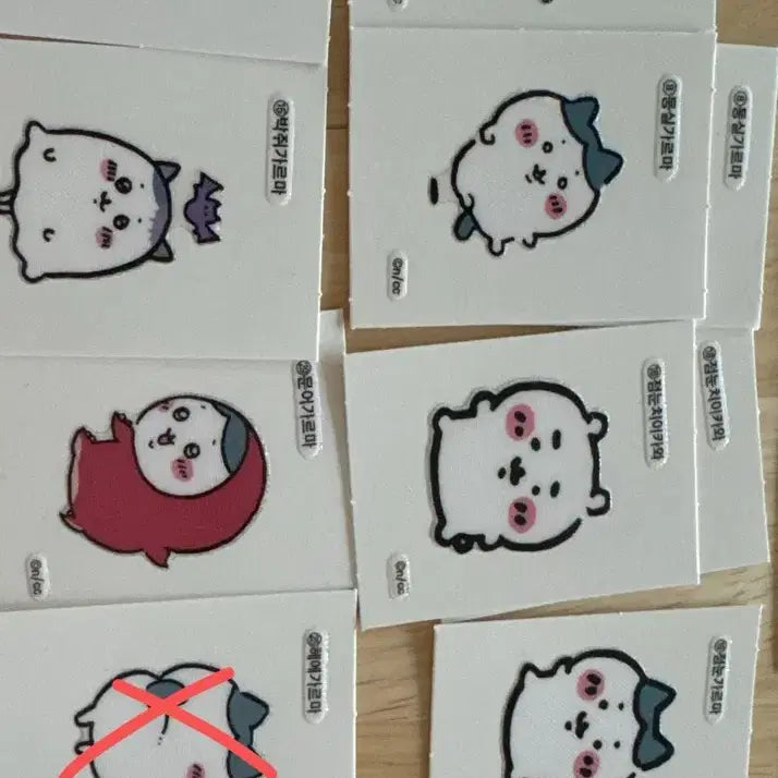 [BUNJANG] Munjakwi Sticker Set / 먼작귀 띠부실