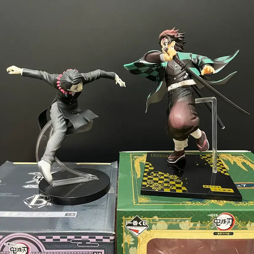[BUNJANG] Demon Slayer Tanjiro &amp; Enmu B Prize Figure Bundle Set / 일괄판매 귀멸의 칼날 피규어 탄지로B상 엔무 B상 귀멸의칼날 무한열차