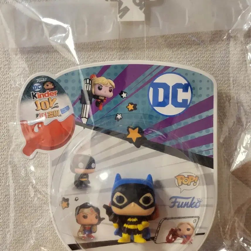 [BUNJANG] Kinder Joy Harry Potter &amp; DC Batman figures / 킨더조이) 해리포터 해리 &amp; DC 배트걸 피규어 장난감