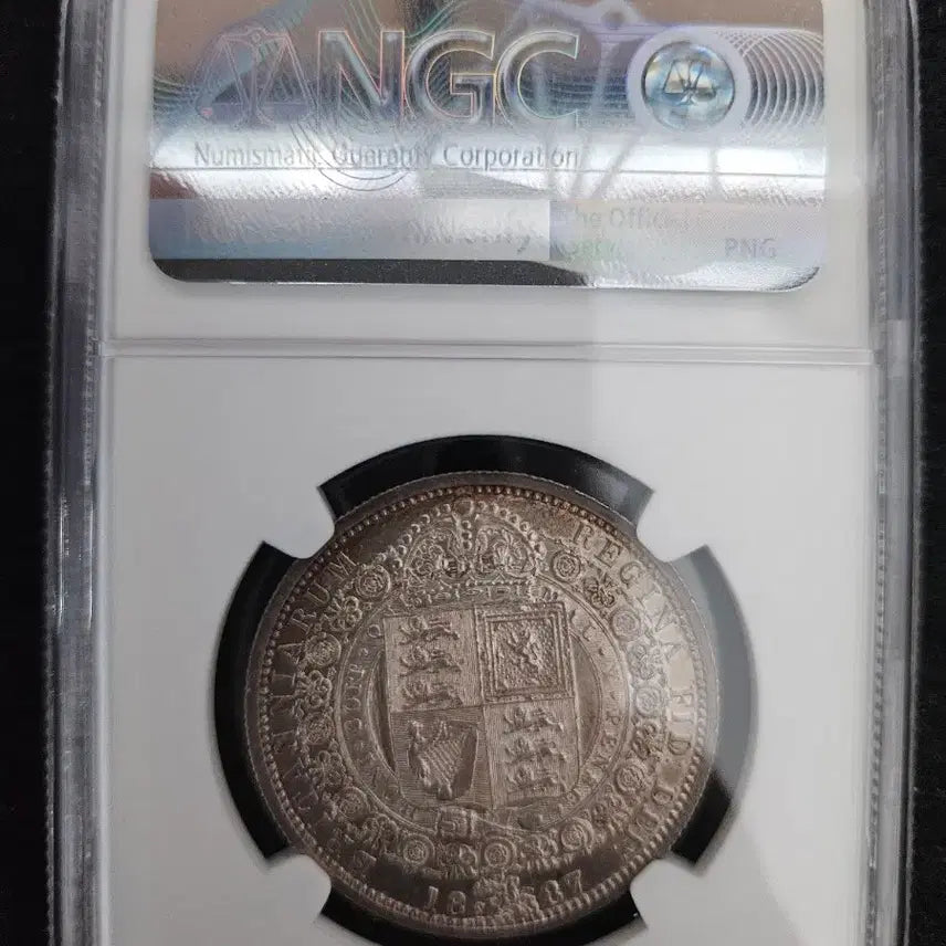 [BUNJANG] 1887 Queen Victoria Jubilee Head 1/2 Cent Coin / 1887 영국 빅토리아 여왕 쥬빌리 헤드 1/2C 코인