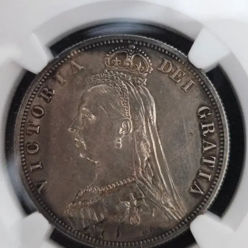 [BUNJANG] 1887 Queen Victoria Jubilee Head 1/2 Cent Coin / 1887 영국 빅토리아 여왕 쥬빌리 헤드 1/2C 코인