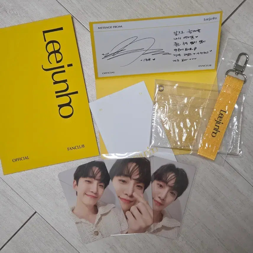 [BUNJANG] Lee Junho Fanclub 1st Generation Unused Full Set / (미사용) 이준호 팬클럽 1기 풀세트