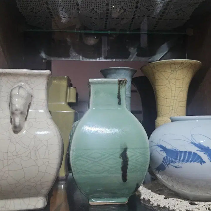[BUNJANG] Vintage Ceramic Vase Set / 도자기