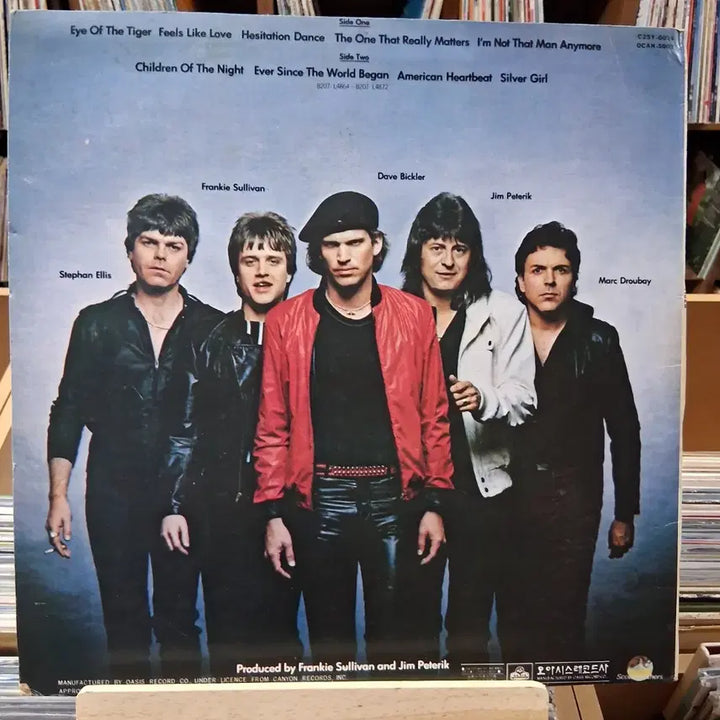 [BUNJANG] Survivor Eye of the Tiger LP / 민트 서바이버 EYE OF THE TIGHER LP 할인