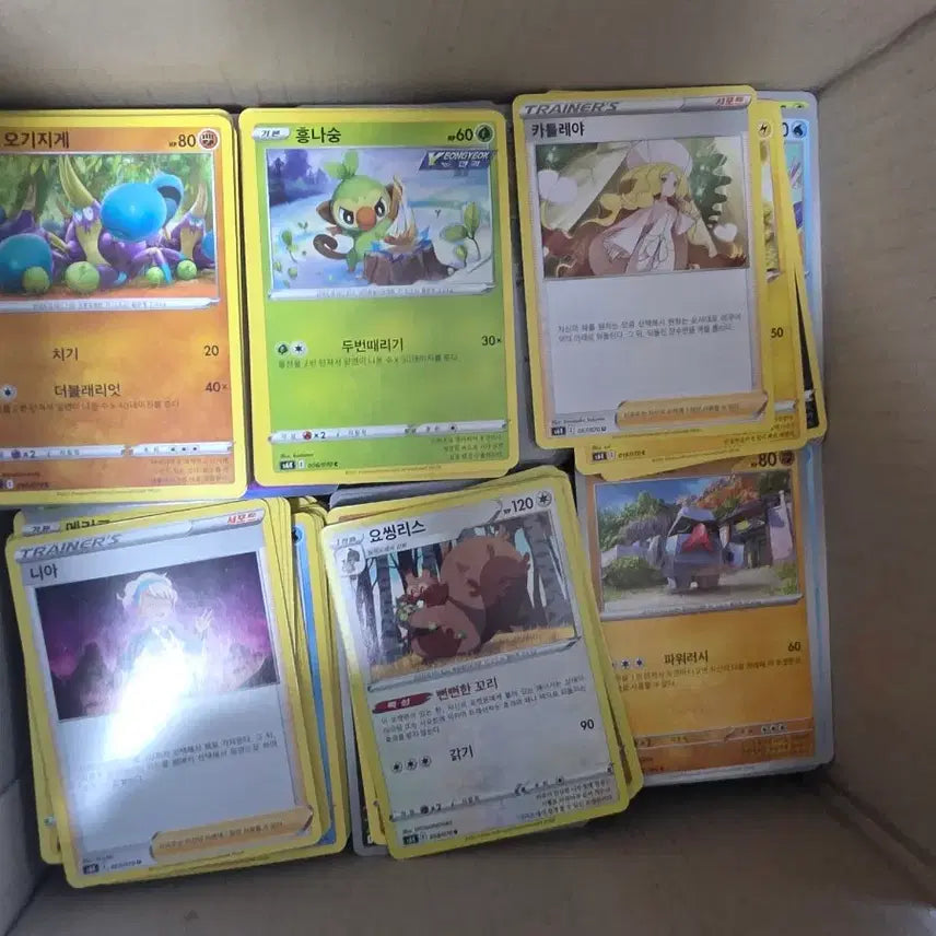 [BUNJANG] Pokemon Card Bulk - 7,700 Cards / 포켓몬카드 일반카드 7,800장+몬스터볼 카드 13장일괄