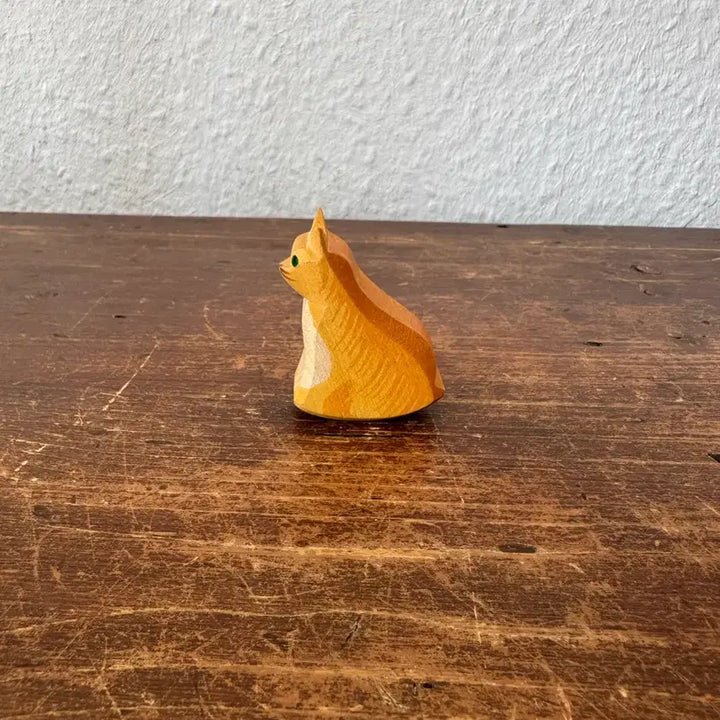 [BUNJANG] Ostheimer Handmade Wooden Cat Figurine (Germany) / 독일)빈티지 Ostheimer 고양이