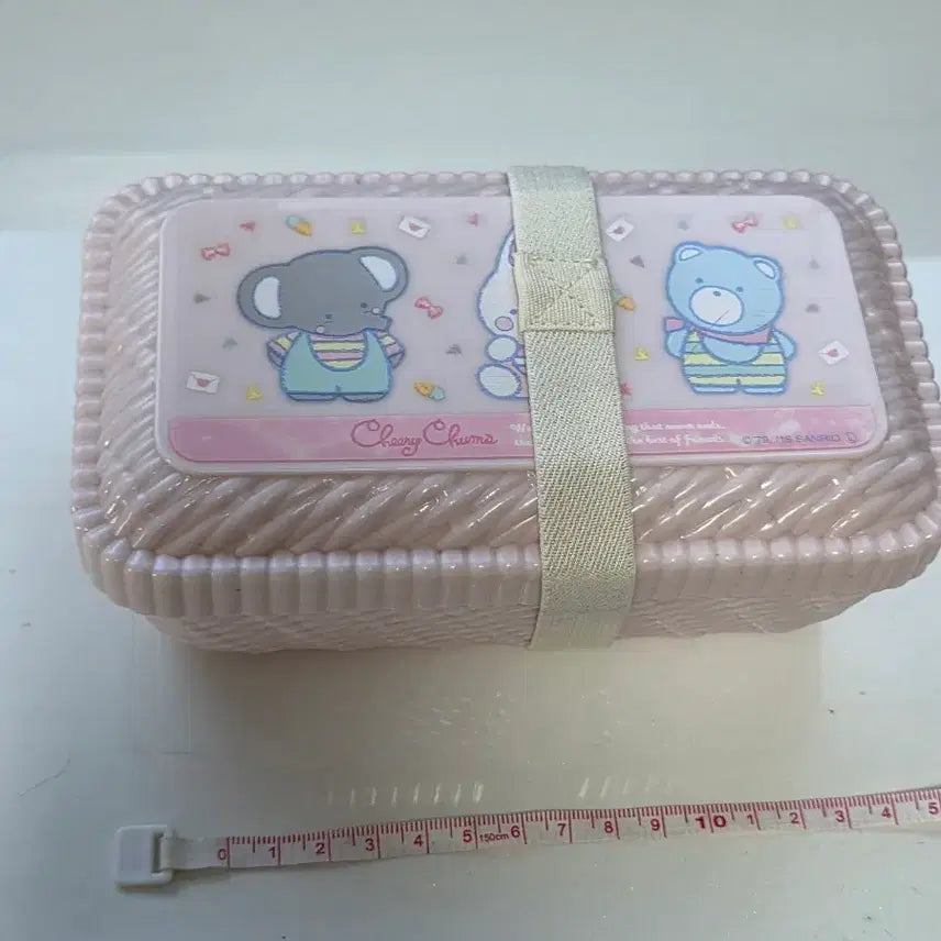 [BUNJANG] Sanrio Cheerly Charm Storage Box / Lunch Box / 고전/희귀) 산리오 치어리참 소품함 도시락통 미사용품