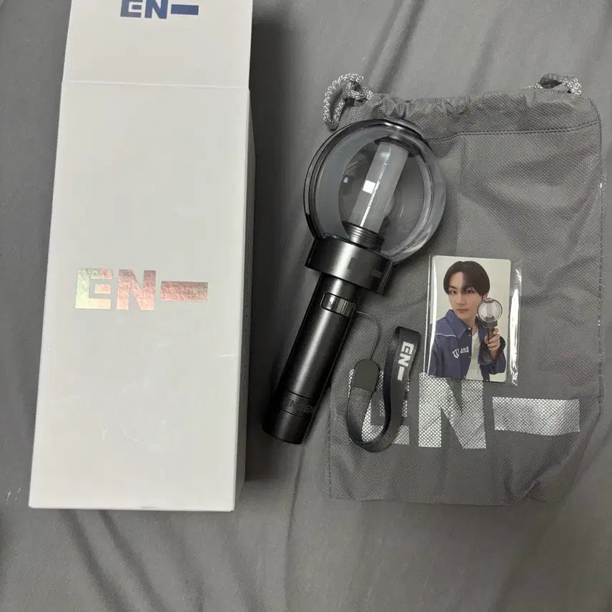 [BUNJANG] ENHYPEN ENGENEBONG 2 Official Light Stick (Full Set) / 엔하이픈 엔진봉2 풀박 양도