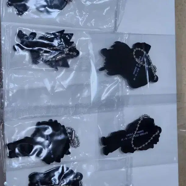 [BUNJANG] Hunter x Hunter Rubber Strap Set / 헌터헌터 러버스트랩 6종 일괄