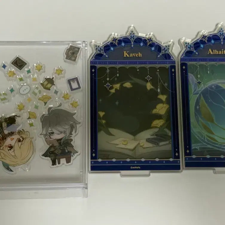 [BUNJANG] Genshin Impact Alhaitham &amp; Kaveh Acrylic Standee Bundle Set / 원신 아크릴 스탠드(알하이탐,카베 일괄)