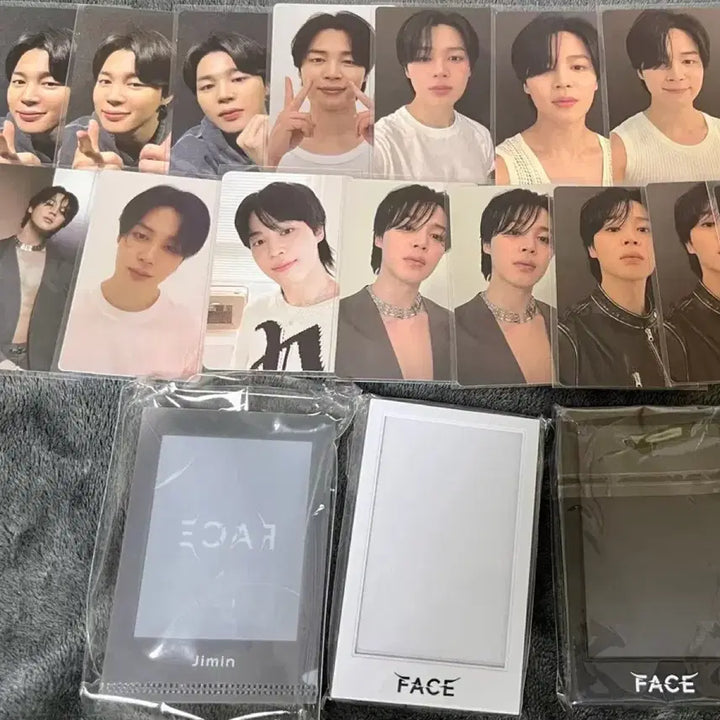 [BUNJANG] BTS Jimin Face Lucky Draw Bundle Set Photocard / 럭드,특전포함)) BTS 방탄소년단 페이스 FACE 지민 jimin 일괄 포카
