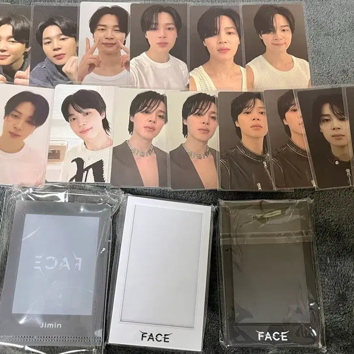 [BUNJANG] BTS Jimin Face Lucky Draw Bundle Set Photocard / 럭드,특전포함)) BTS 방탄소년단 페이스 FACE 지민 jimin 일괄 포카