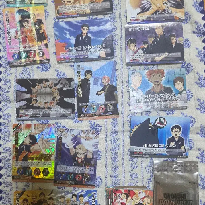[BUNJANG] Haikyuu!! Karasuno, Nekoma, Aobajosai Card Bundle Set (Includes Unsealed Movie Promo) / 하이큐 바보카(극장판 프로모션 미개봉 포함/일괄)