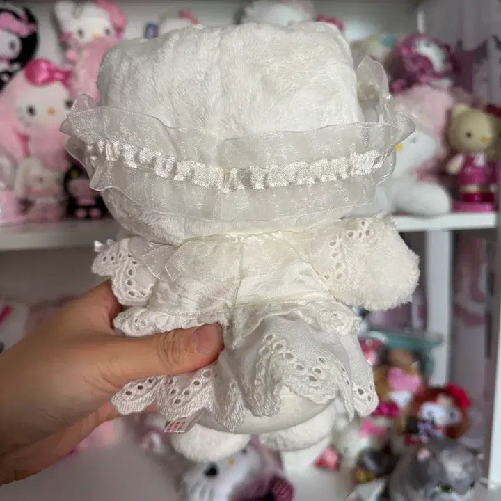 [BUNJANG] Angelic Classic Kitty White Kitty Lace Kitty Plush / 희귀) 엔젤릭 고전키티 화이트키티 레이스키티 키티누이 키티인형