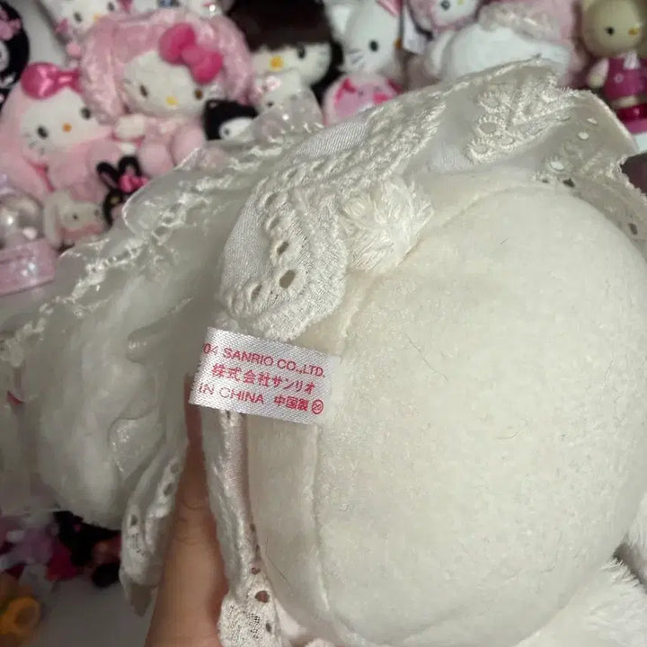 [BUNJANG] Angelic Classic Kitty White Kitty Lace Kitty Plush / 희귀) 엔젤릭 고전키티 화이트키티 레이스키티 키티누이 키티인형