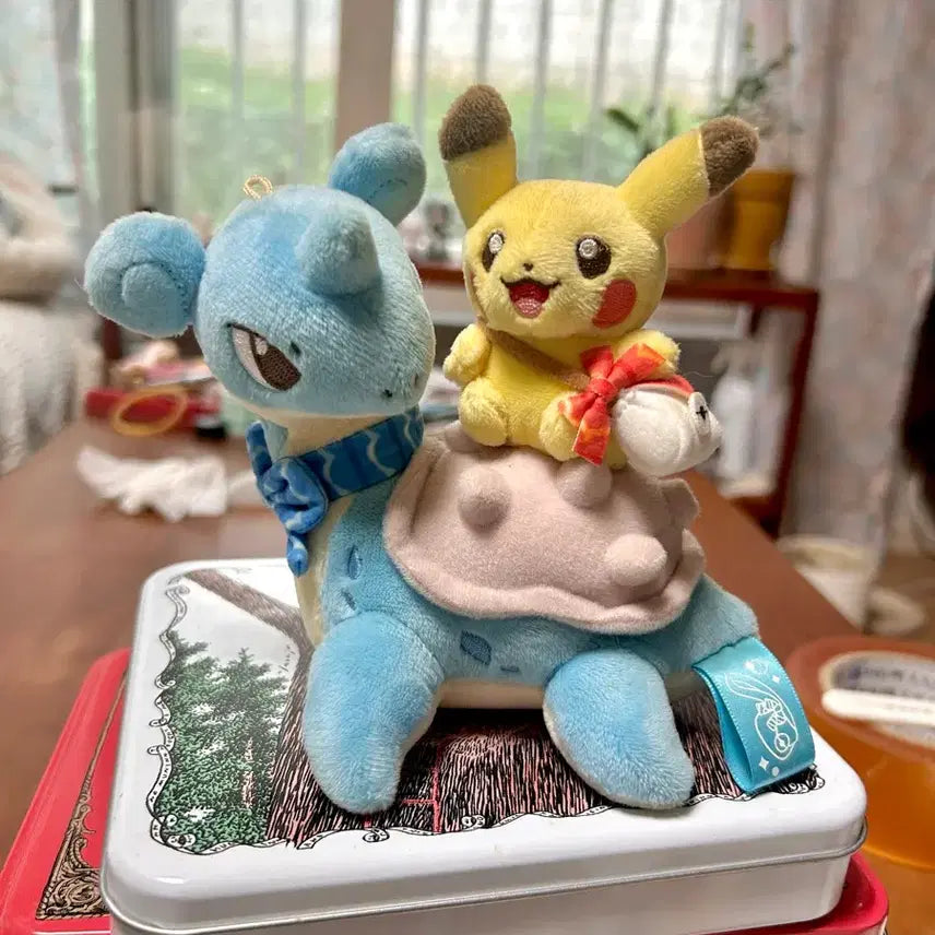 [BUNJANG] Lapras Pikachu Plush / 라프라스 피카츄 인형