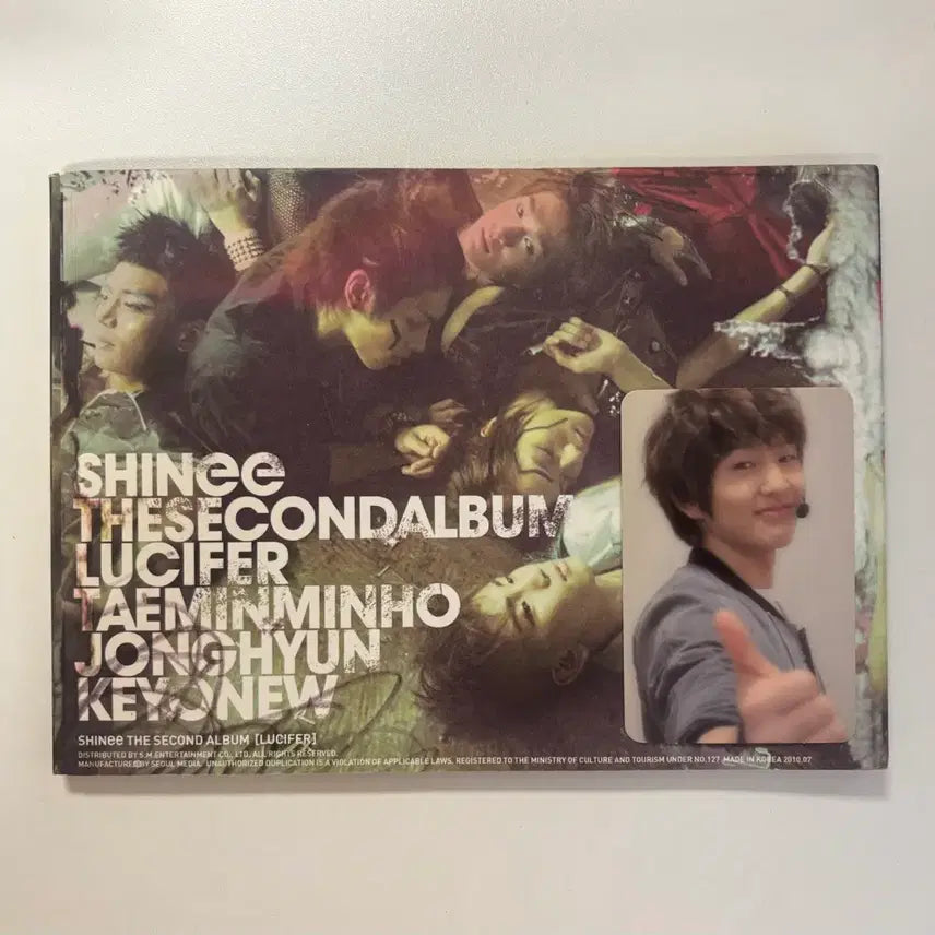 [BUNJANG] SHINee Lucifer Album (Photocard Included) / 샤이니 루시퍼 앨범 (포카O)