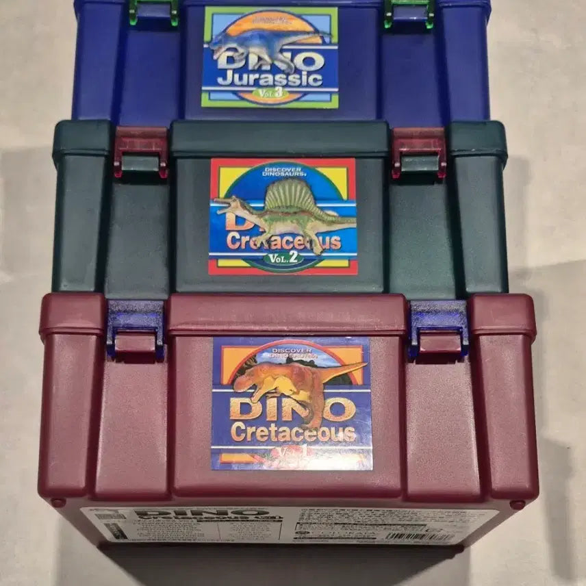 [BUNJANG] Colorata Dinosaur 3D Encyclopedia Figure Set / 콜로라타 공룡 입체도감 피규어 세트 전종