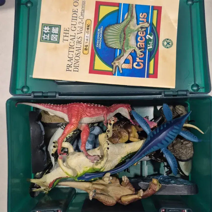 [BUNJANG] Colorata Dinosaur 3D Encyclopedia Figure Set / 콜로라타 공룡 입체도감 피규어 세트 전종