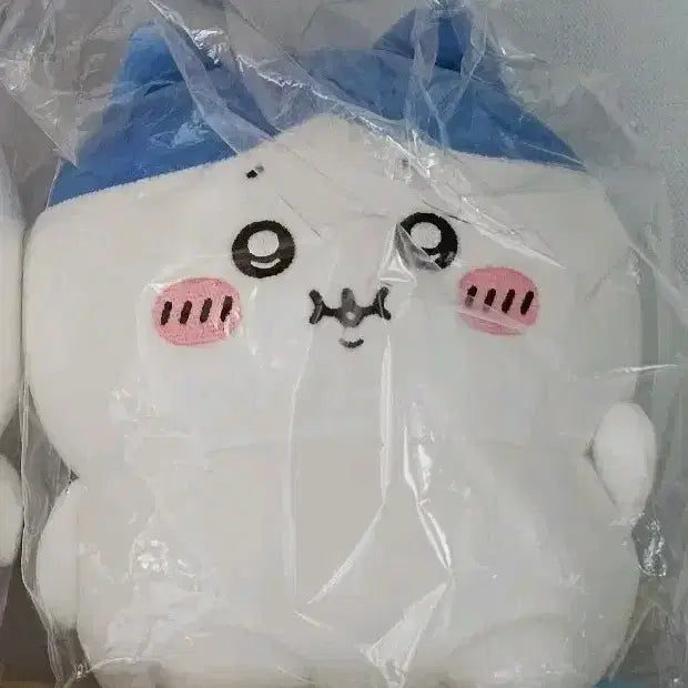 [BUNJANG] Fuwafuwa Palm-Sized Plush Doll Hachiwara (Sealed) / 포동포동 손바닥 인형 하치와레 미개봉 새상품