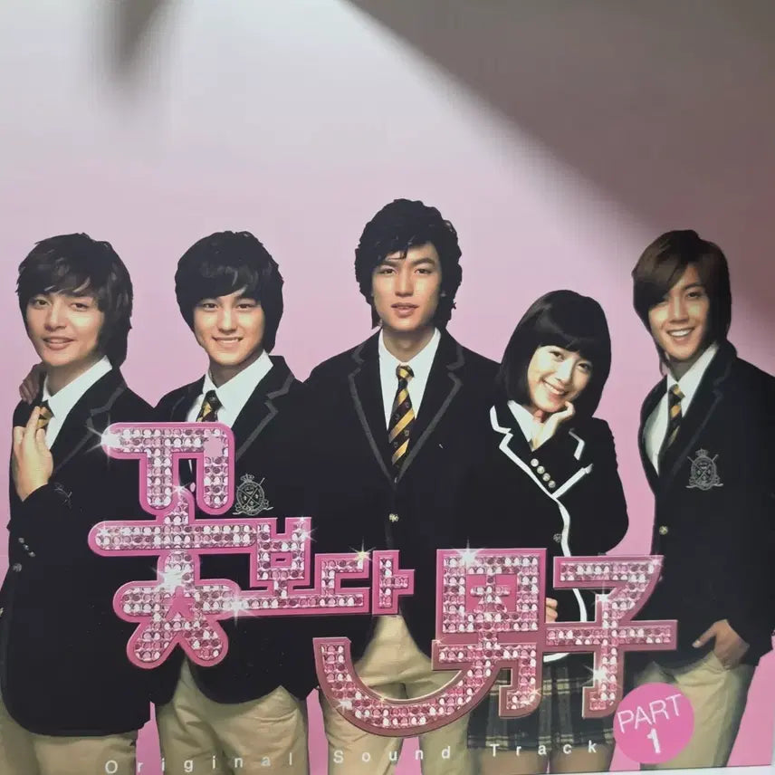 [BUNJANG] Boys Over Flowers OST Part 1 Pink Vinyl LP / 꽃보다 남자 ost 1  lp 핑크반