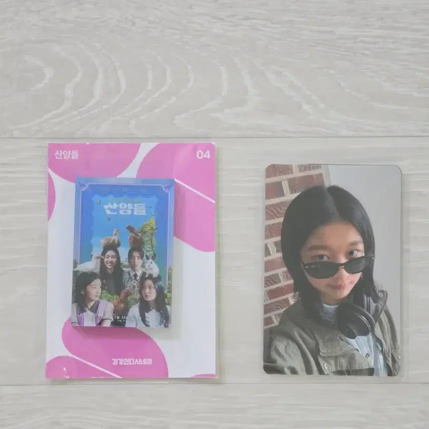 [BUNJANG] Goats Movie Magnet Set with 4 Photocards / 산양들 마그넷 + 포카4장
