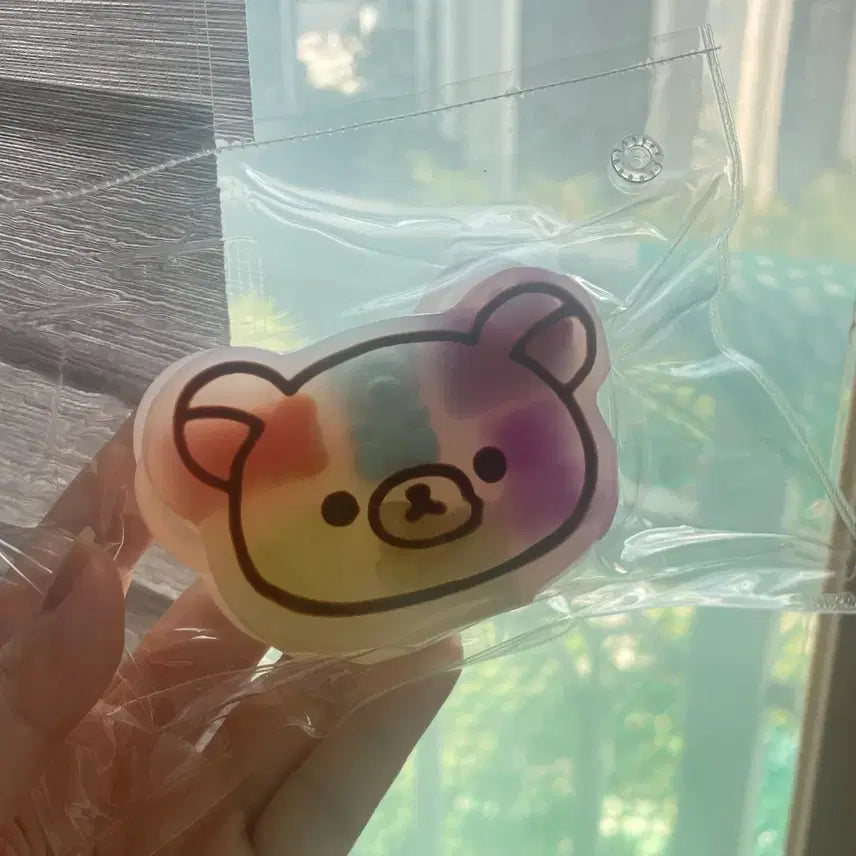 [BUNJANG] Tri-Color Bear Jelly-Feel Plush / 삼색쿠마 졸귀 새상품