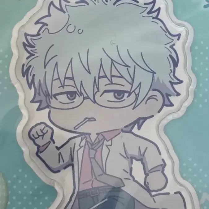 [BUNJANG] Gintama Gintoki/Ginpachi Cherry Blossom Acrylic Stand / 은혼 긴토키/긴파치 아크릴스탠드