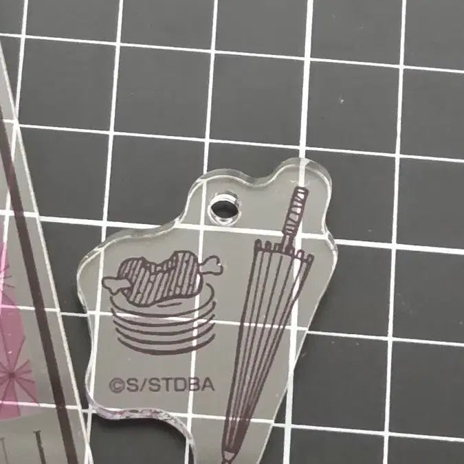 [BUNJANG] Gintama Kamui Acrylic Keychain / 은혼 카무이 아크릴 키링